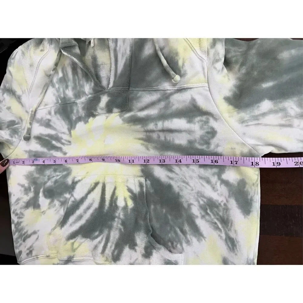 Loveshackfancy Women's Kirby Hoodie Sweater - Tie Dye in Midnight Moon